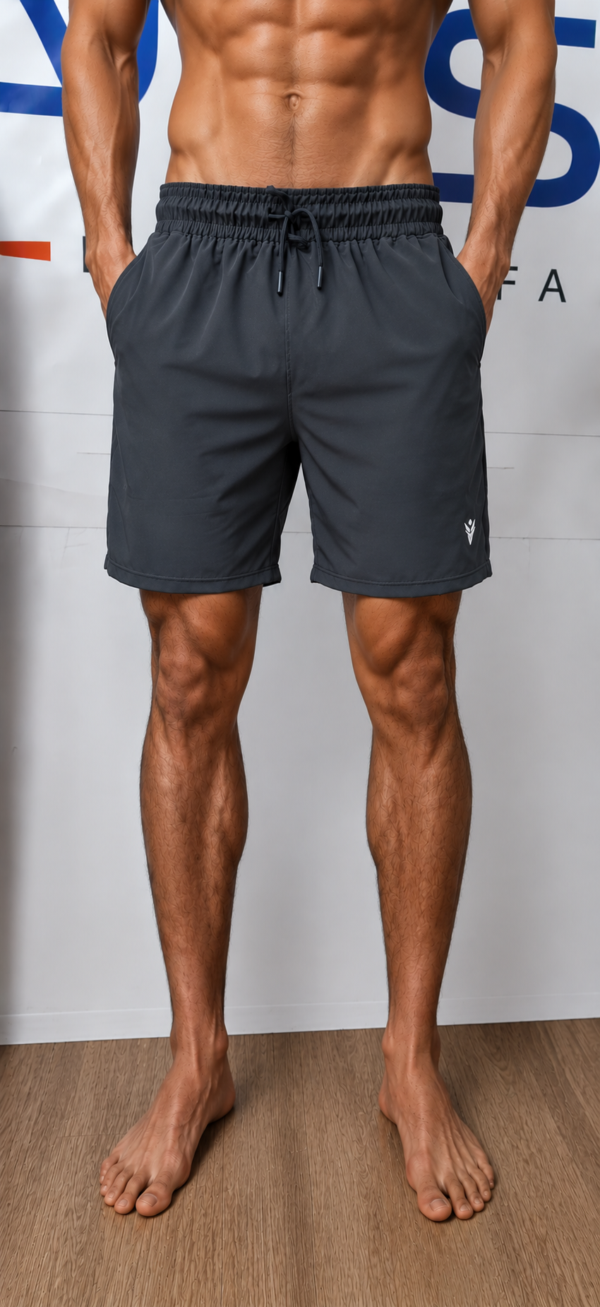 NS Lycra Shorts with 2 side Zip