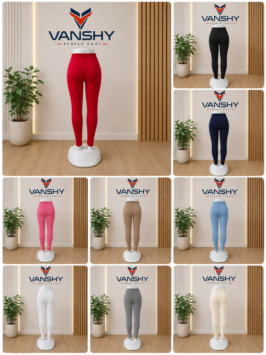 womens  Ankle Length leggings (pack of 3)