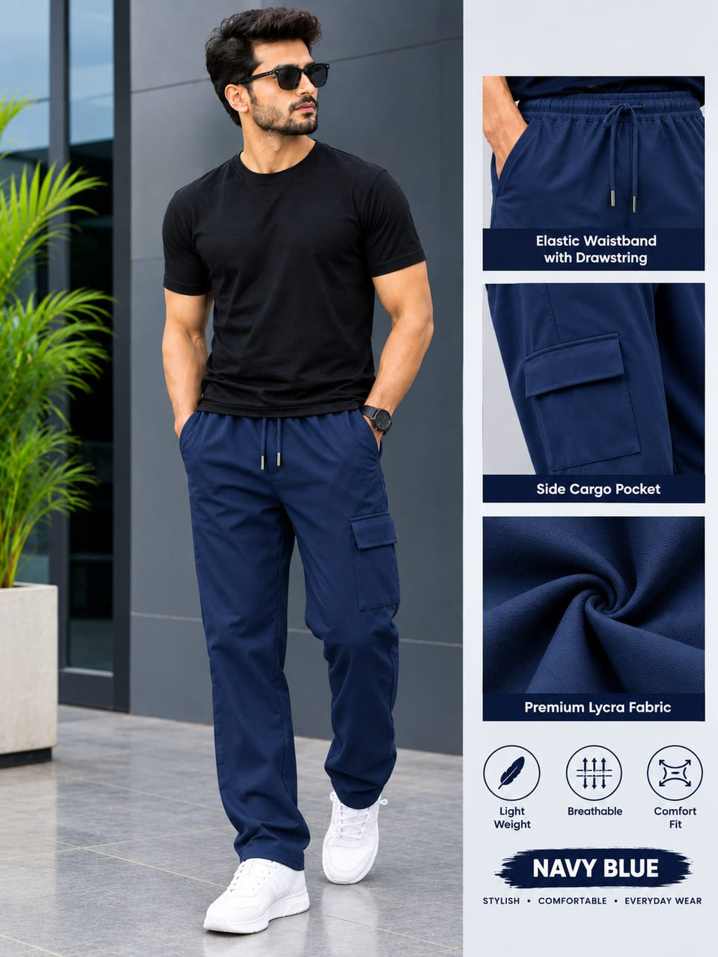 Mens  Cargo Pants