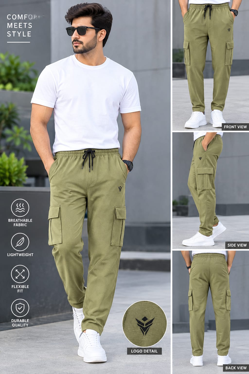 Mens  Cargo Pants