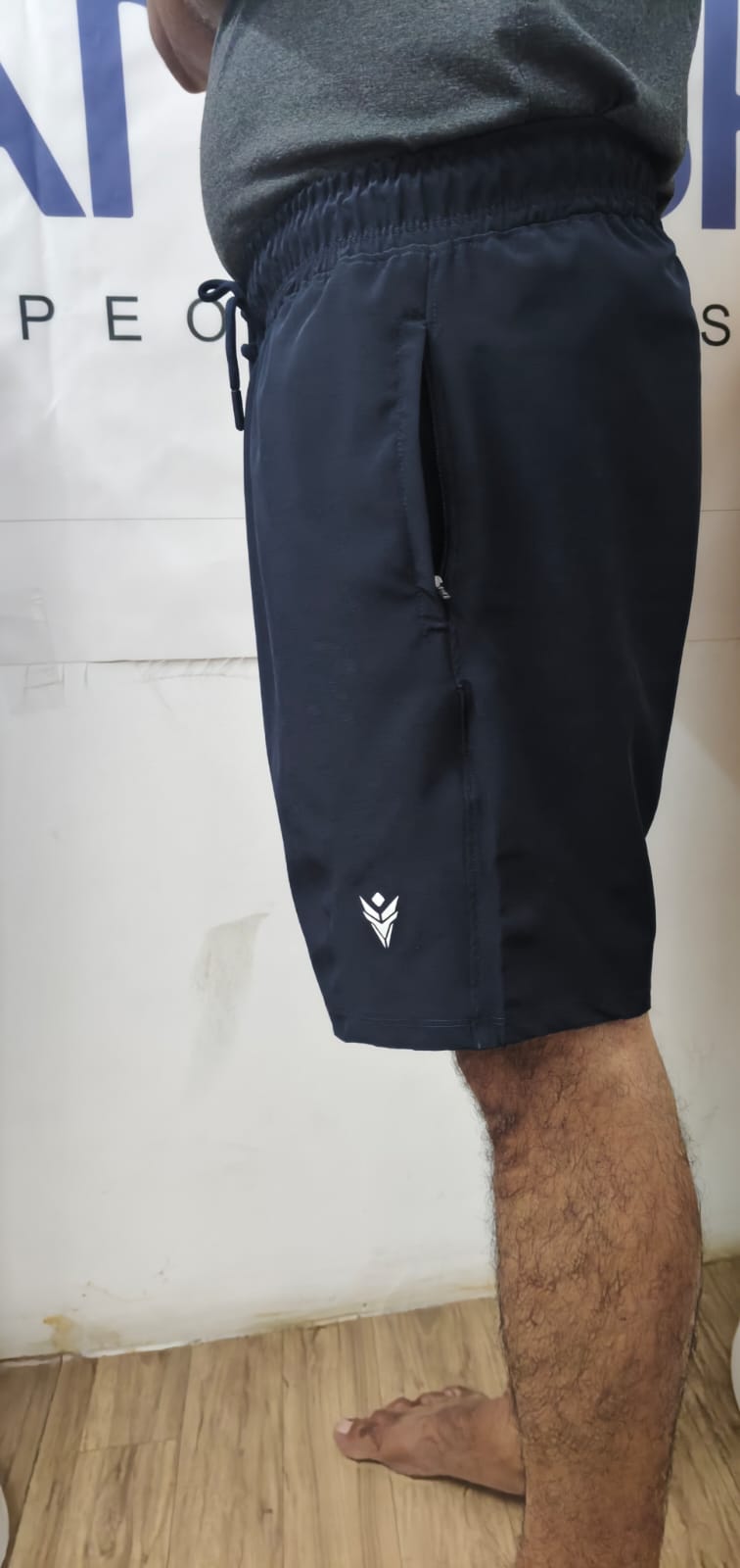 NS Lycra Shorts with 2 side Zip