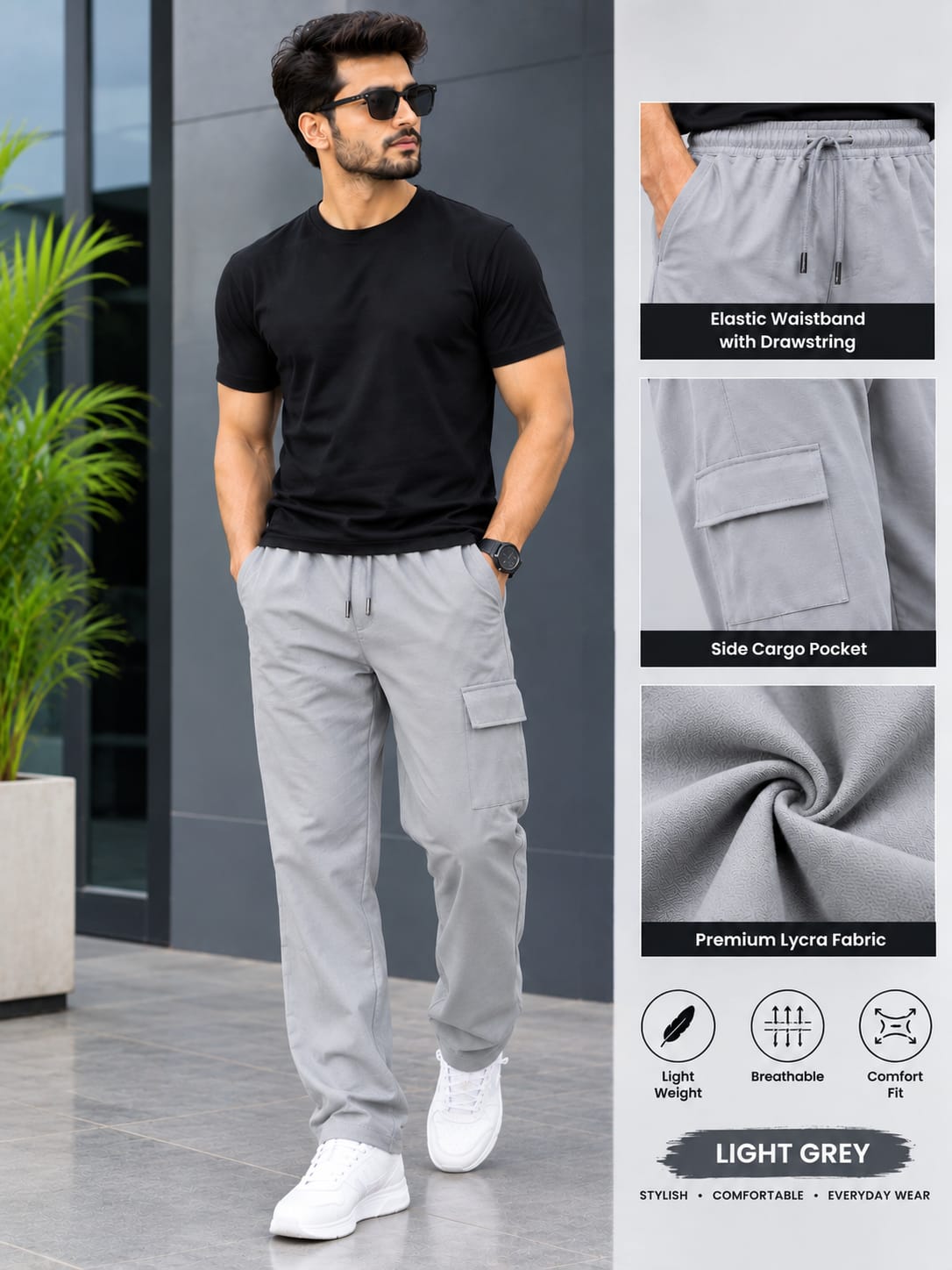 Mens  Cargo Pants