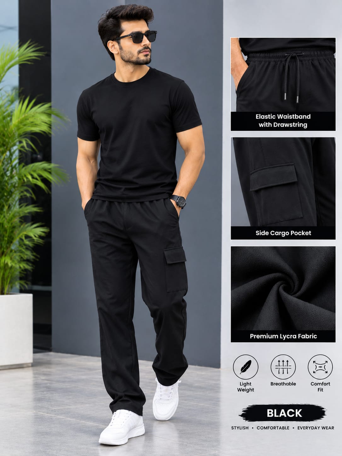 Mens  Cargo Pants