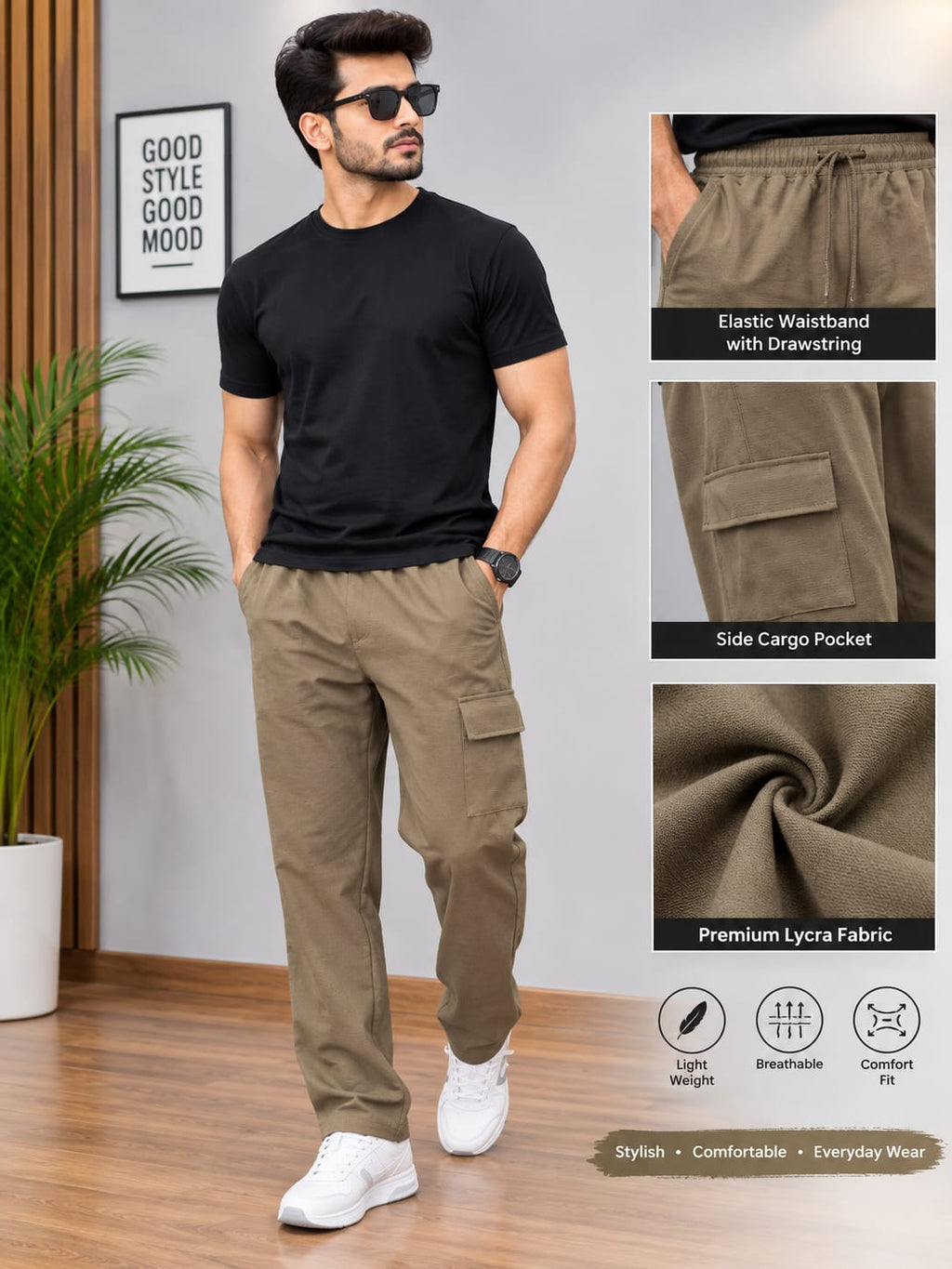 Mens  Cargo Pants
