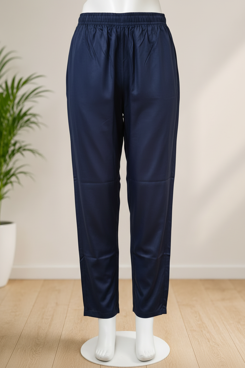 Navy Straight Pant