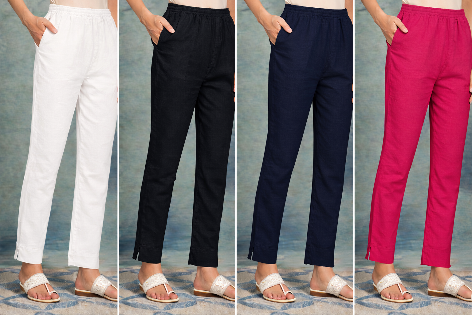 straight pant pack of 5